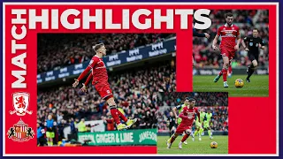 Match Highlights | Boro 1 Sunderland 1 | Matchday 29