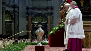 Pope Francis begins four days of Easter events