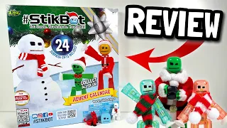 The COMPLETE 2023 Stikbot Advent Calendar REVIEW & UNBOXING!