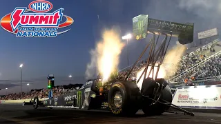 2023 NHRA Summit Nationals | Top Fuel Night Qualifying Q1 | Norwalk, OH