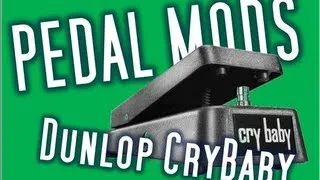 Pedal Mods: CryBaby True Bypass and LED Indicator