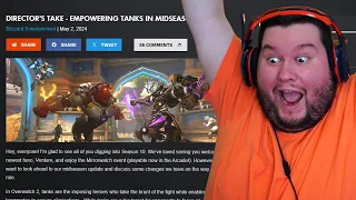 THE TANK ROLE IS SAVED!! Overwatch 2 Directors Take