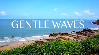 you're enveloped by the gentle sounds of ocean waves washing ashore | Nature Sounds (ocean waves)