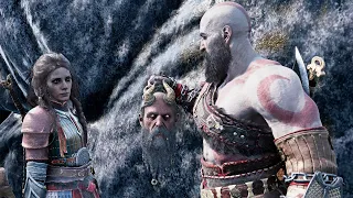 Kratos gets angry at Mimir for Enslaving a Giant Whale - God of War Ragnarok