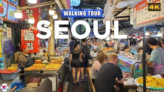 Seoul KOREA - Korean Food Heaven, Gwangjang Market and Hidden Attractions in Seoul Walking Tour