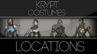 Mortal Kombat X Krypt Alternate Costumes Locations