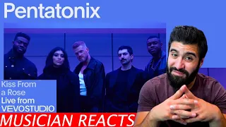 Pentatonix - Kiss From A Rose (Live Vevo Performance) - Musician's Reaction