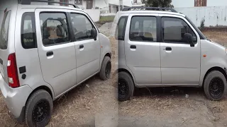 Off Road Rim Installation In Car | wagon r alloy wheels