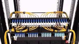 1U Rack Mount Fiber Optic Patch Panel Cabling Solution | FS