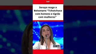 Debate na Band: Soraya reage a Bolsonaro: “Tchutchuca com homens e tigrão com mulheres”