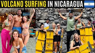 SURVIVING EXTREME VOLCANO BOARDING IN NICARAGUA! 🇳🇮