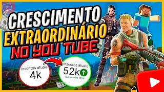 MELHORES JOGOS PARA CRESCER CANAL DE GAMES RÁPIDO NO YOU TUBE EM 2023