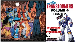 Soundwave Battles Starscream For Leadership Of  Decepticons: Skybound Transformers Issue 7 Summary