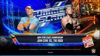 WWE 2K 24- The rock v John cena