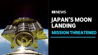 Japan successfully lands 'SLIM' robot on the moon but its mission is under threat | ABC News