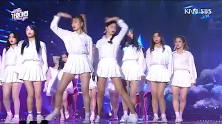 181225 #gfriend#여자친구（GFRIEND 여자친구） time for the moon night (밤) (2018 sbs gayo daejun 2018)