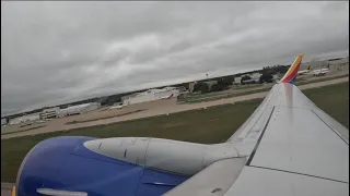 Turn & Burn takeoff out of Dallas in Southwest Boeing 737-700 - N940WN - Oct. 29, 2023
