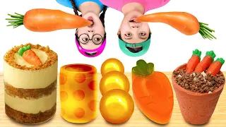 Mukbang Carrot food challenge 당근으로 만든 음식 먹방 TIMI 티미