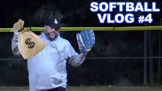 BOBBO'S $500 CHALLENGE! | Softball Vlogs #4