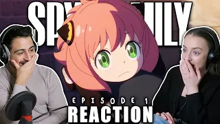 THIS IS SO WHOLESOME! 🥰 SPY x FAMILY Episode 1 REACTION! | "Operation Strix"