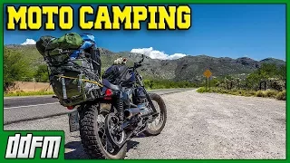 Harley Sportster Motorcycle Camping Trip / Mount Lemmon Motorcycle Camping 2017 - Part 1