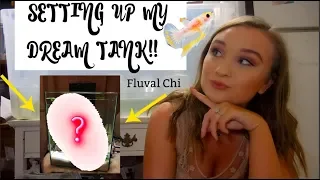 SETTING UP MY NEW BETTA FISH DREAM TANK!! | FLUVAL| ItsAnnaLouise