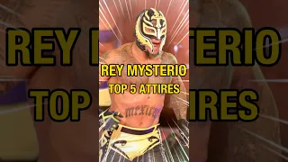 Rey Mysterio: Top 5 Attires! #wwe #viral #reymysterio #trending #wwepayback #ustitle #prowrestling