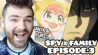 YURI IS ACTUALLY NICE??!!!! | SPY X FAMILY EPISODE 3 | SEASON 2 | New Anime Fan! | REACTION