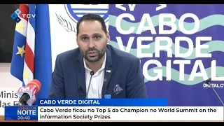 Cabo Verde ficou no Top 5 da Champion no World Summit on the information Society Prizes