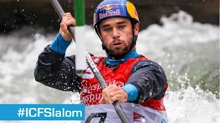 Finals K1M Slalom 4 | Augsburg 2014