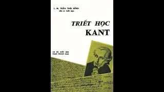 Trần Thái Đỉnh. Triết học Kant