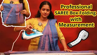 Pre pleating | Ironing | Box folding | With MEASUREMENT | SD VLOGS