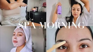 RELAXING SELF CARE MORNING 2021 | AT HOME PAMPER ROUTINE *mid week*