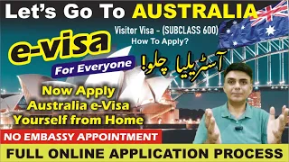 WoW 🇦🇺 Easy Australia e-Visa Apply Online From Home | Australia Tourist Visa For Everyone | چلو چلو