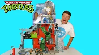 Teenage Mutant Ninja Turtles City Sewer Lair Playset ! || Toy Review || Konas2002