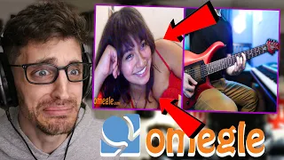 She and I are both now sexually attracted to thedooo | Playing Guitar for GIRLS on Omegle (REACTION)
