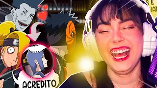 [REACT] O ENCONTRO DO TOBI E KONAN (ANIMAÇÃO/PARÓDIA) | VOICE MAKERS