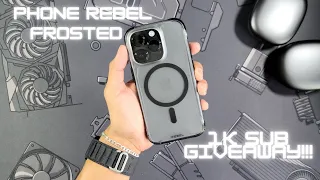 Phone Rebel Frosted Series iPhone 14 Pro Case Review + 1K Subs Giveaway!!!