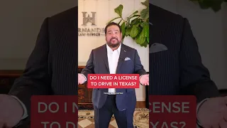 Do i need a drivers license to drive on public roads and highways in Texas? 🤔 #texas #viral #lawyer