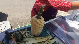 Учимся правильно чистить ананас (южный Таиланд)