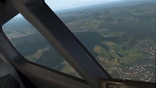 [X-Plane 11.32 VR] Full Flight from LSZH (Zurich) to EDDM (Munich) with Zibo 737-800 [English]