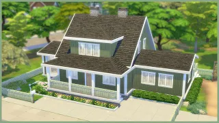 Green family home | the sims 4 | Speedbuild
