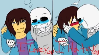 Sans x Frisk - I Hate You I Love You ~Requested By: SapphireNinjaGirl~