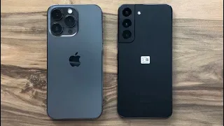 Samsung Galaxy S22 vs iPhone 13 Pro