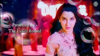 kusu kusu song । nora fatehi । john A । divya k । lyrics song 2021।