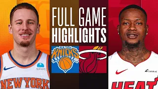 New York Knicks vs. Miami Heat Full Game Highlights | April 2, 2024 NBA Season