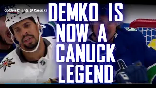 THATCHER DEMKO defeats VEGAS 4-0 - Unbelievable Performance - Game Review and Game 7 Preview :)