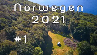 Norwegen - der Süden 2021 - Die Fahrt nach Oslo mit dem Wohnmobil