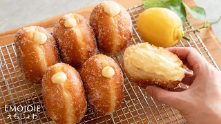 How to Make Lemon Filled Donuts | Emojoie