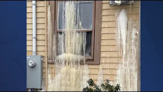 Pipe bursts inside Greenwood wine bar